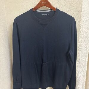 Nautica Dark Blue Crewneck Pullover